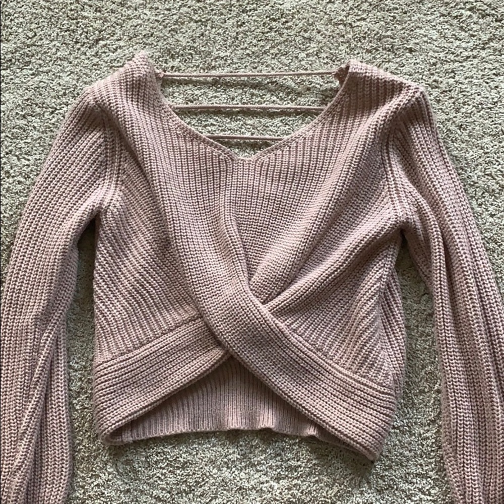 crop top sweater